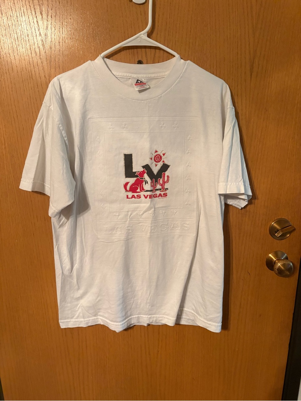 White Las Vegas Graphic Tee